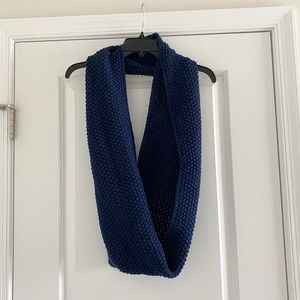 NWOT Navy Blue Infinity Scarf